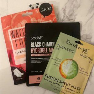 K Beauty Bundle - Face Masks & Foot Peel